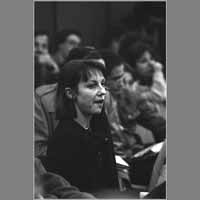 Martine Aurousseau, 21 février 1981, arrêt du journal ( © Photo Christian Poulin - 0005)