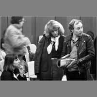 Martine Aurousseau, Annette Lévy-Willard, Jean Hatzfeld, 21 février 1981, arrêt du journal ( © Photo Christian Poulin - 0007)