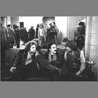 Thierry Bloch, Dimitri Provis, Hélène Delebecque, 21 février 1981, arrêt du journal ( © Photo Christian Poulin - 0059)