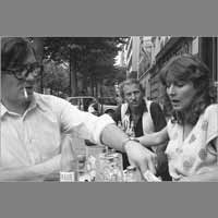 Alain Dugrand, Jean Hatzfeld, Annette Lévy-Willard, 21 juin 1979, rue de Lorraine ( © Photo Christian Poulin - 0355)