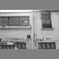 Graphitis, 07 novembre 1978, rue de Lorraine ( © Photo Christian Poulin - 0496)