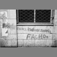 Graphitis, 07 novembre 1978, rue de Lorraine ( © Photo Christian Poulin - 0502)