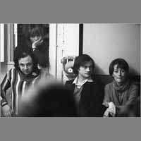 Rémy Kolpa-Kopoul, Jean-Marcel Bouguereau, Blandine Jeanson, 23 février 1981, réunion dernier numéro ( © Photo Christian Poulin - 0613)